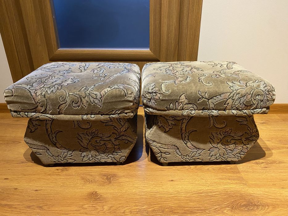 Pufa pufy z pojemnikiem