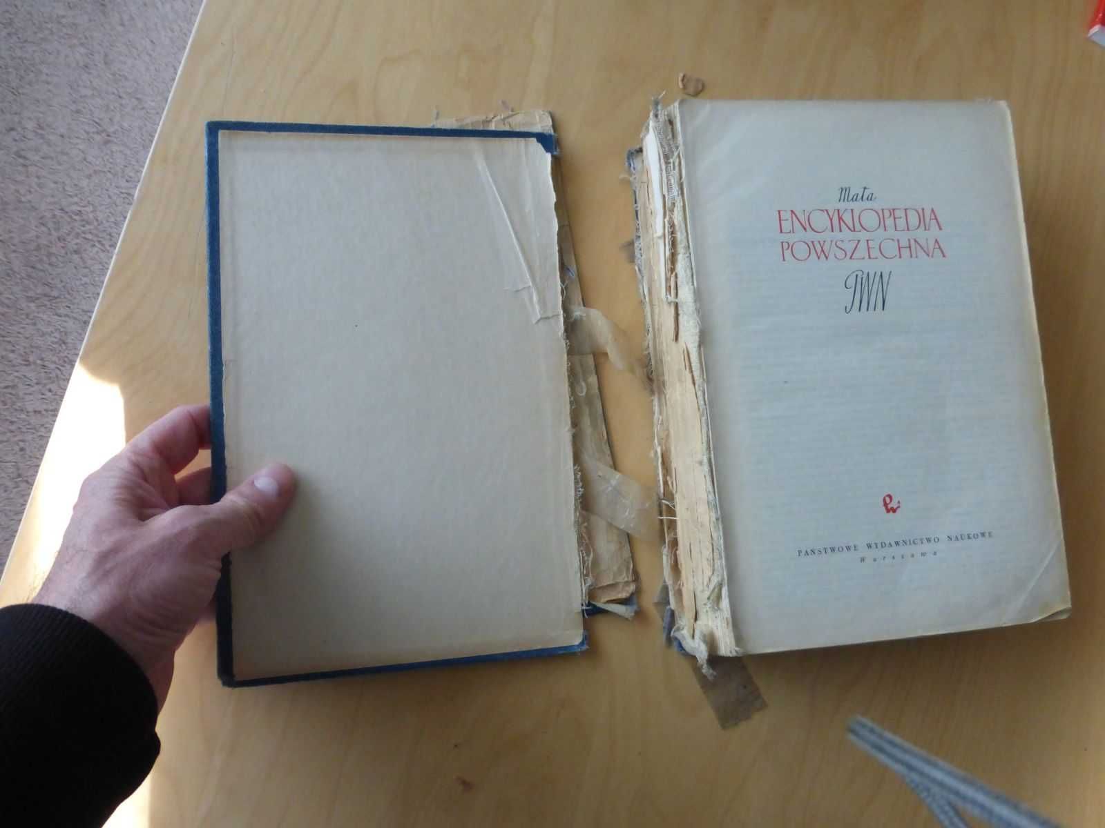 Mała Encyklopedia Powszechna PWN 1959 rok PRL