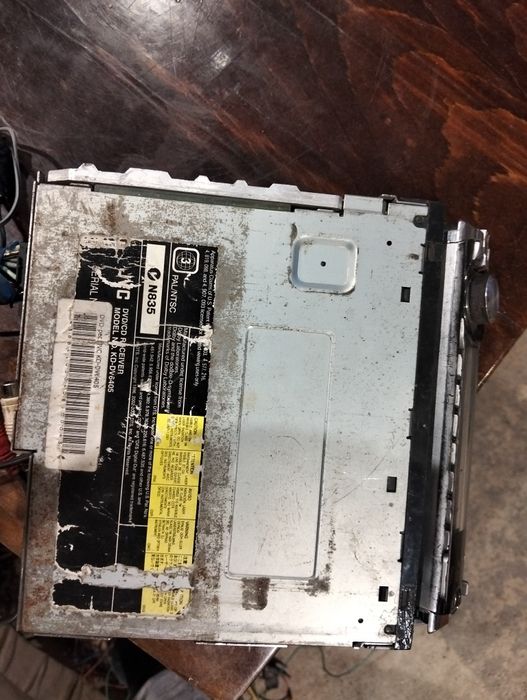 Автомагнітола. JVC KD-DV6405, процесор, DVD, 1din