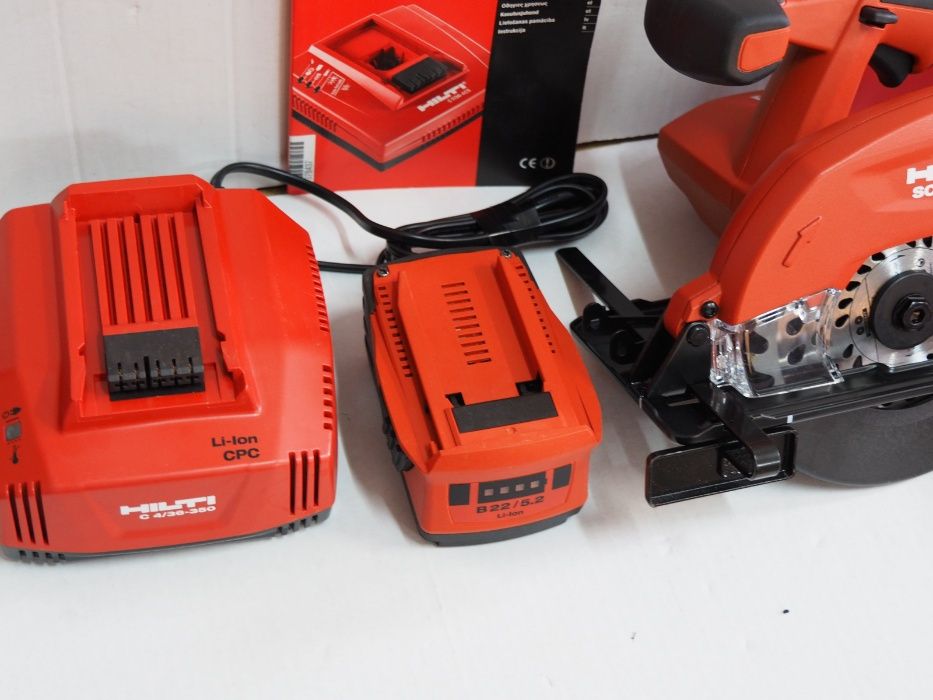 Pila HILTI SCM 22A pilarka bateria 22v 5,2Ah ladowarka NOWA