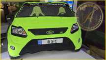 Haftowana poduszka Zagłówek Ford Fokus RS personalizacja