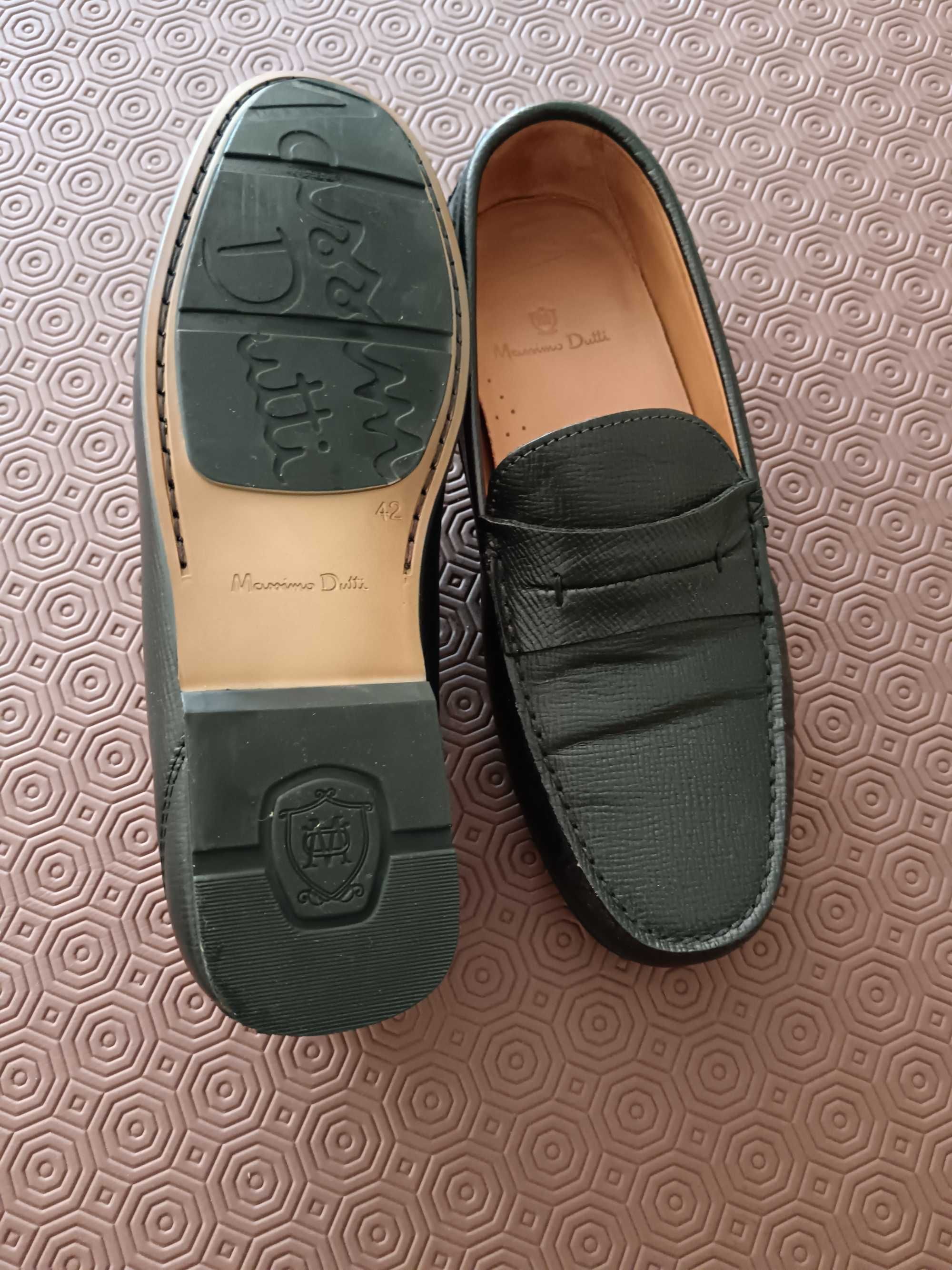 Mocassin Massimo Dutti Preto 42