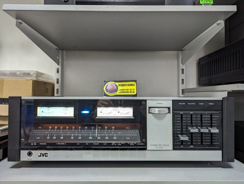 Hi-Fi Стерео ресивер JVC JR-S200. Вес 10 кг. JAPAN