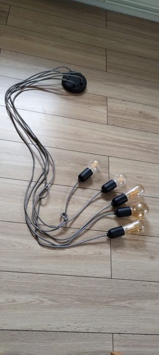 Lampa sufitowa pająk