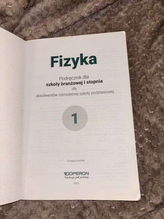 Fizyka 1 operon podręcznik