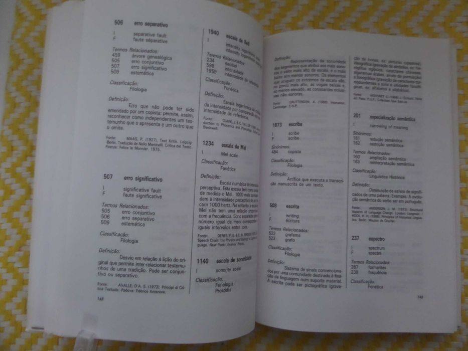 Dicionário de termos linguísticos – Vol. 1 Ass Portug. de Linguística,