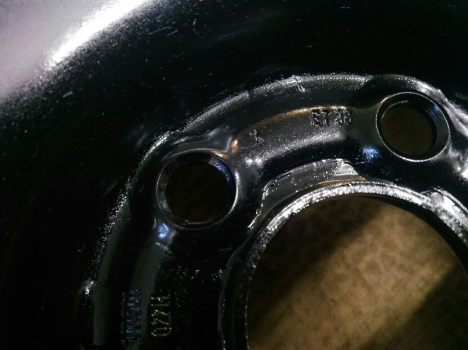 Felgi stalowe 15" 5x100 6x15 et 38 vw audi skoda seat