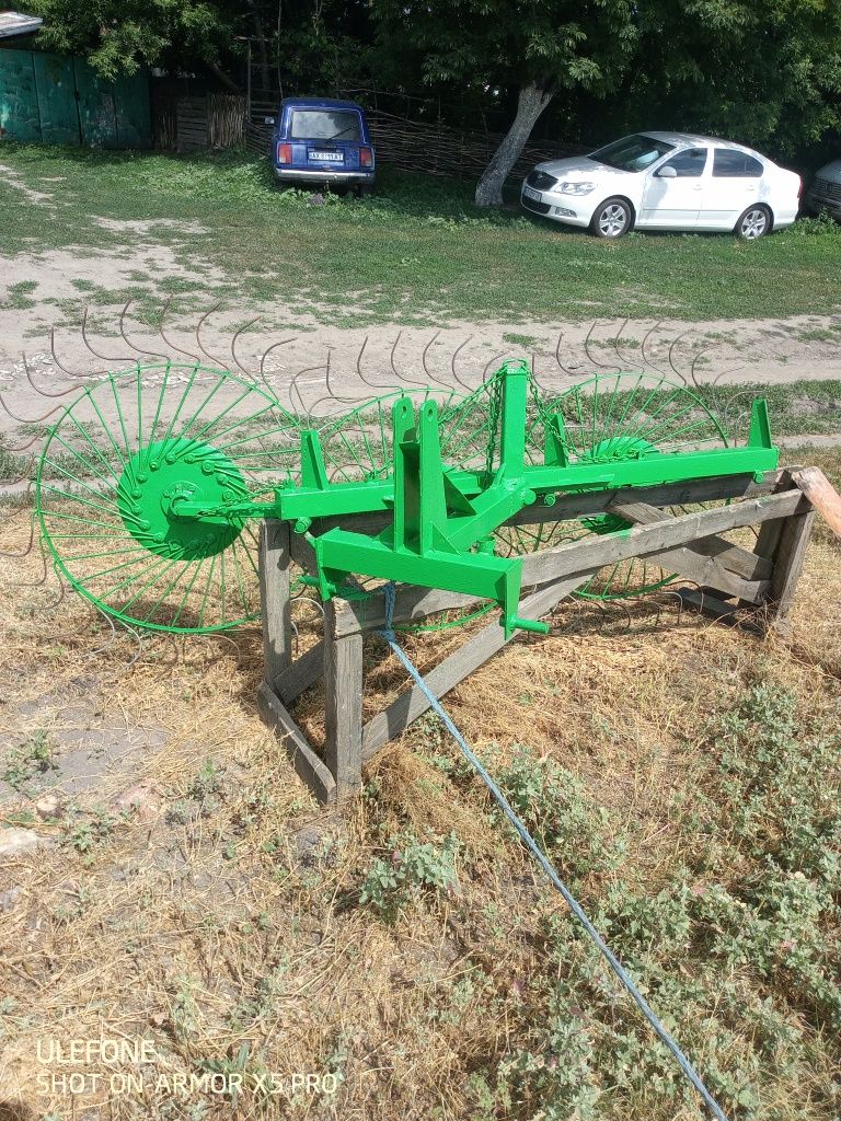 Продам міні трактор сінтай 180 Граблі сонечко 3кол.Коса роторна Причеп