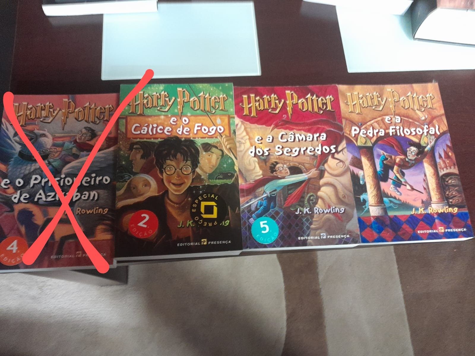 Harry Potter - 4 primeiros livros