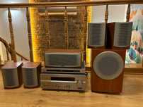 Zestaw kina domowego 5.1 Infinity+Wzmacniacz i Odtwarzacz DVD Yamaha
