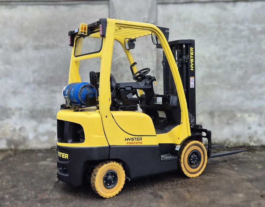 Wózek widłowy Hyster • 1800kg • TRIPLEX • wolny skok • przesuw boczny