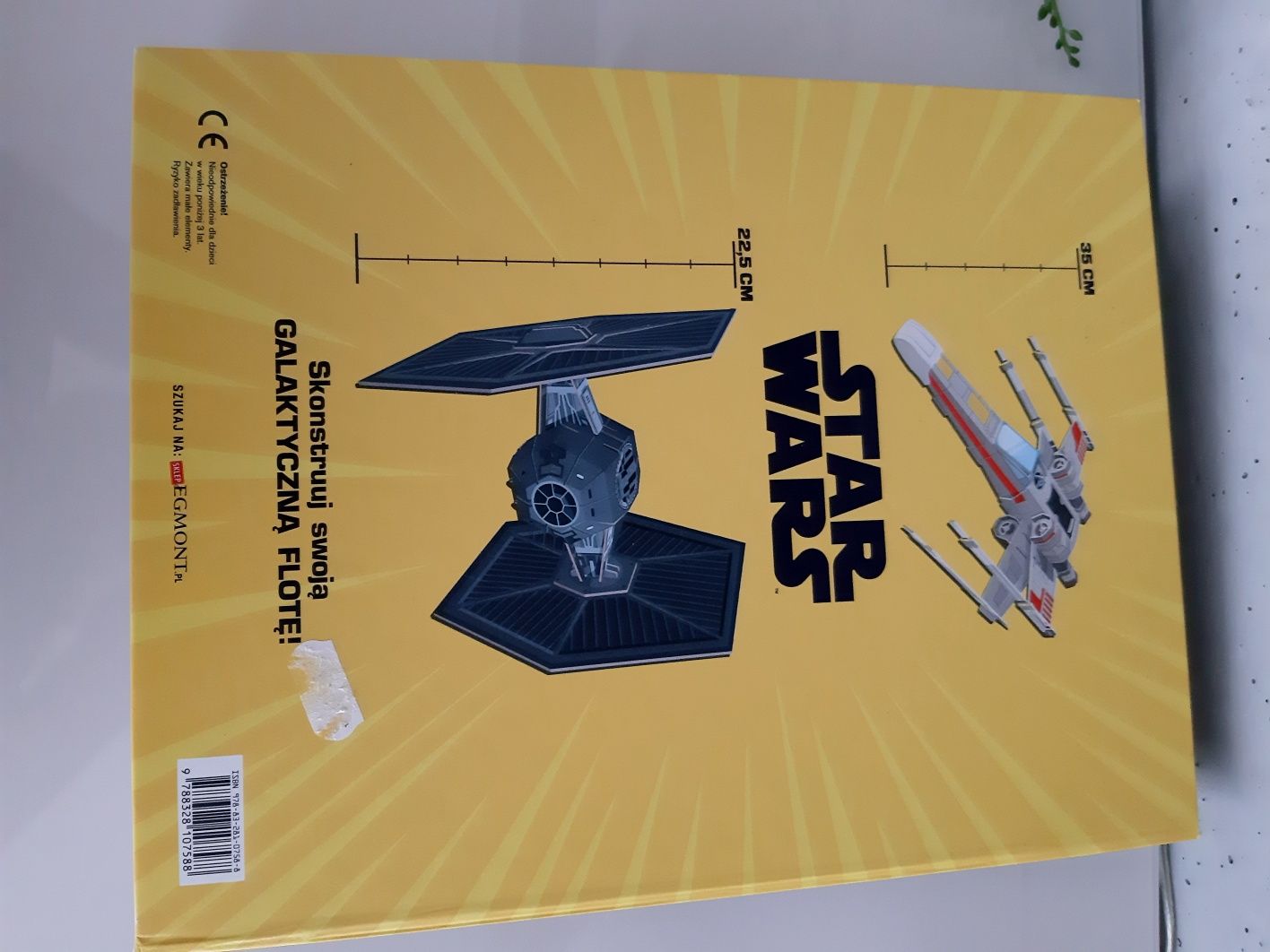 Star Wars Konstruktor myśliwców książka model do skladania