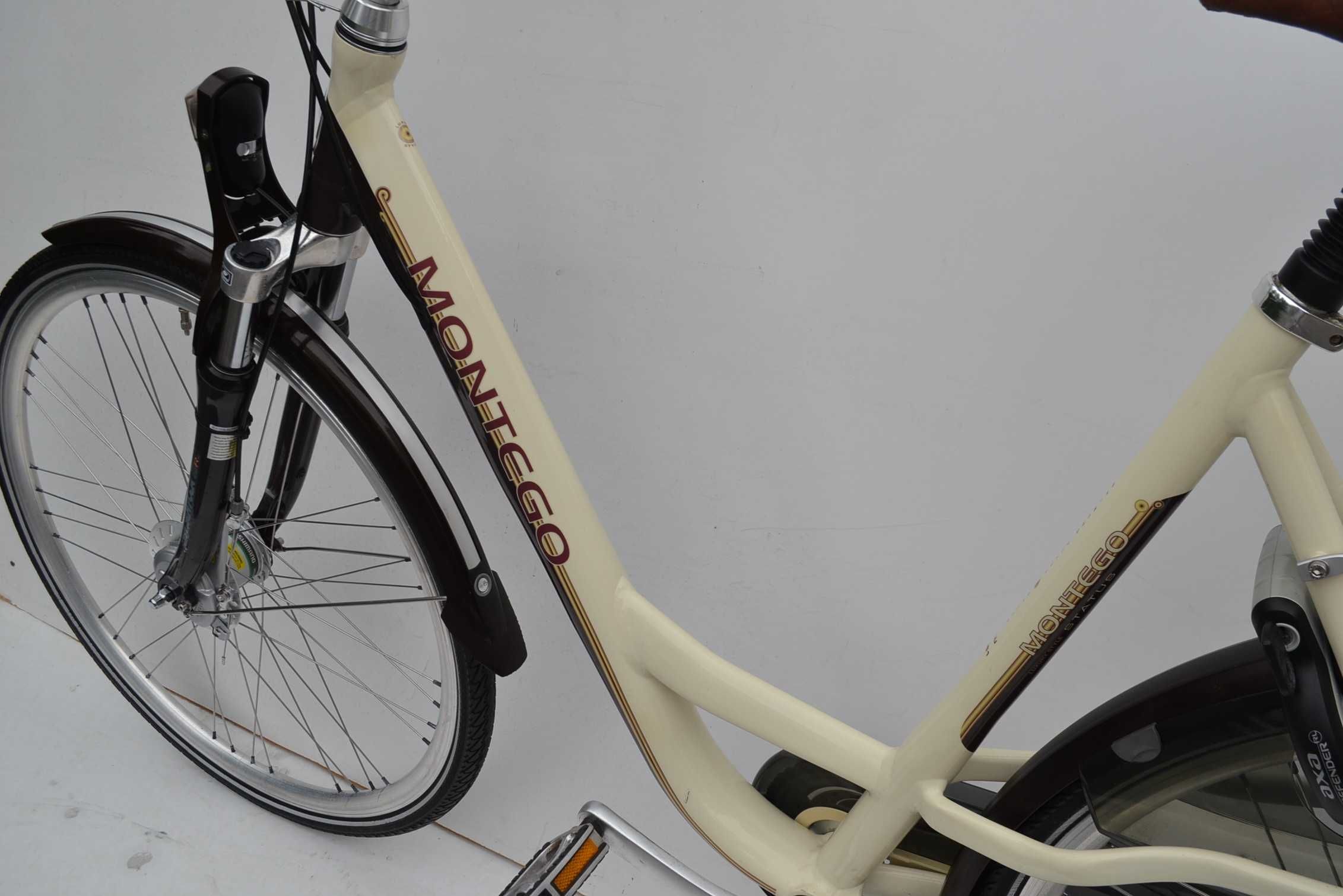 Rower miejski alu holenderski * Montego Status koła 28'' 57cm i inne..