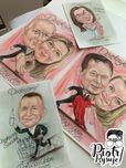 Karykatura portret ślub podziękowania prezent Lublin Wysyłka 24h