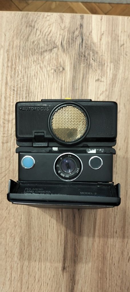 Stary aparat Polaroid Land Camera Timer Zero SX-70 AutoFocus Model 2