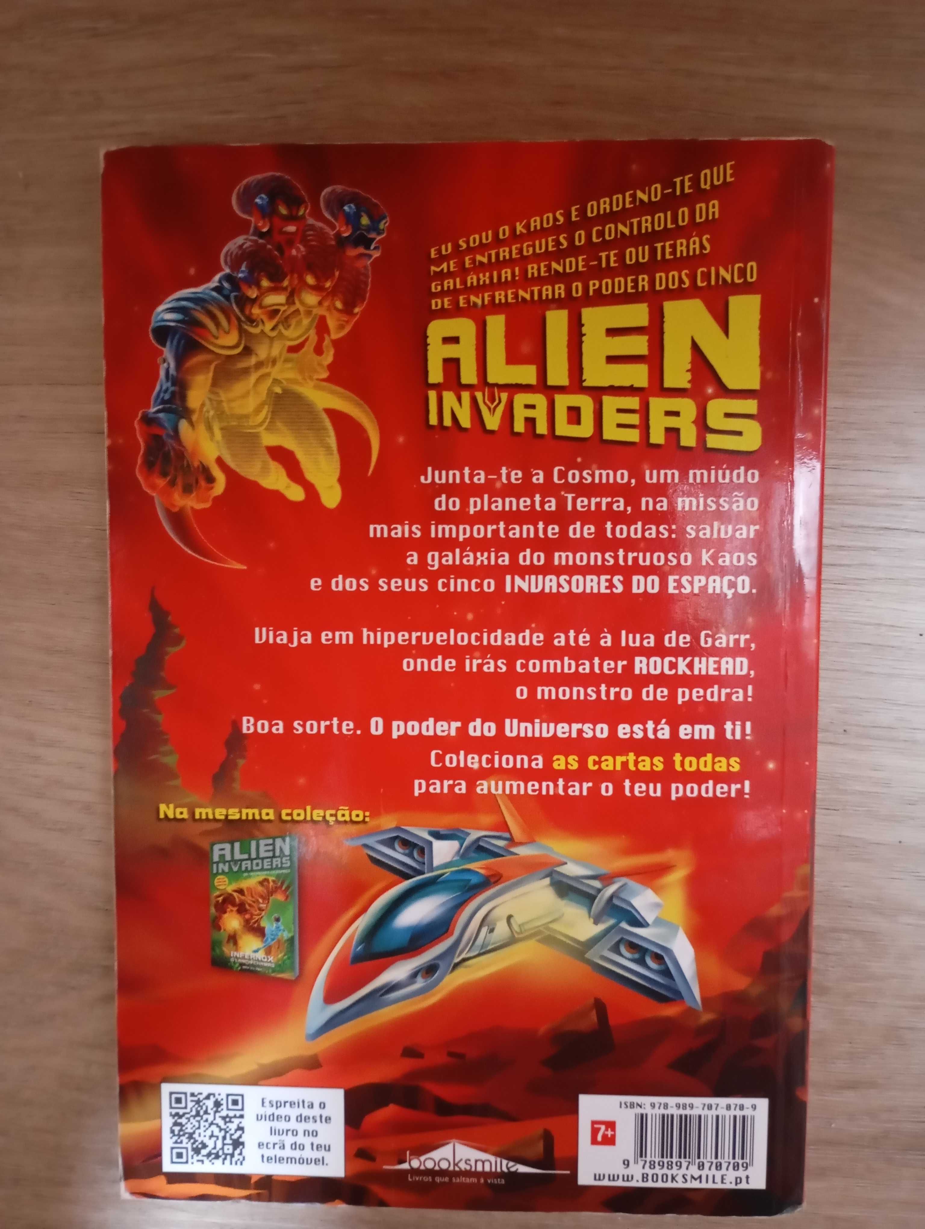 Alien Invaders Nº1, Rockhead, O Monstro de Pedra, Max Silver