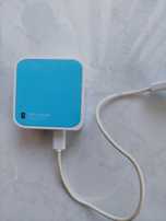 TP Link TL-WR702N Nano router bezprz, standard N, 150Mb/s. Używany