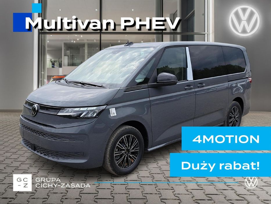 Volkswagen Multivan Multivan PHEV, super cena, hak, aktywny tempomat, od ręki!
