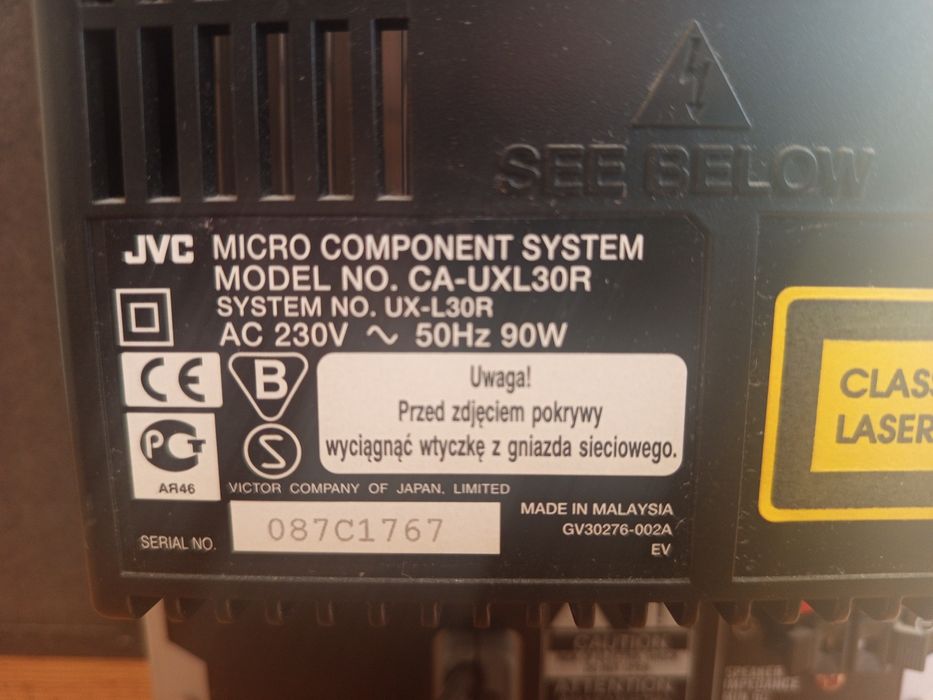 JVC ca-uxL 30r !!!