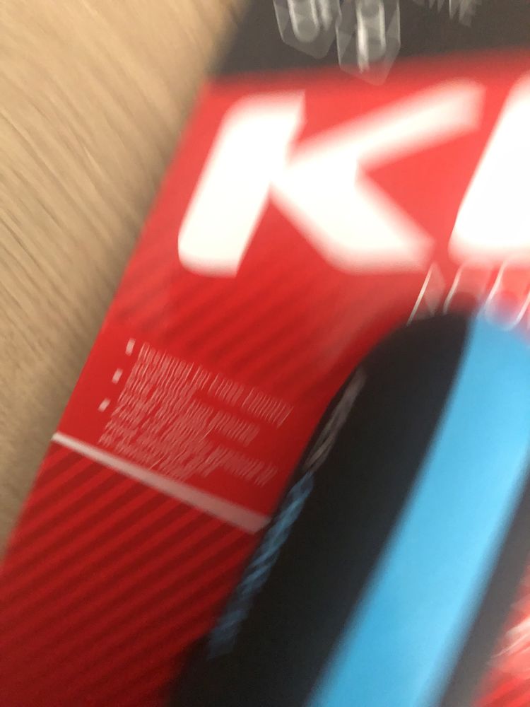 KLS siodełko cross line  niebieskie