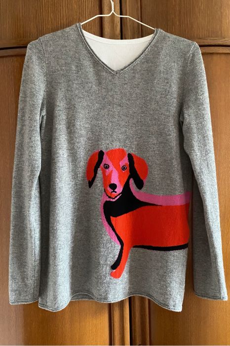 Жіночий кашеміровий светр Marc Cain сірий