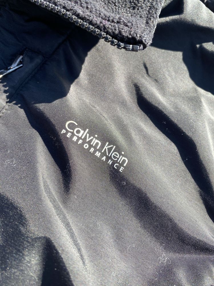 Kurtka polarowa Polar Calvin Klein Perfomance L czarny Denali fleece