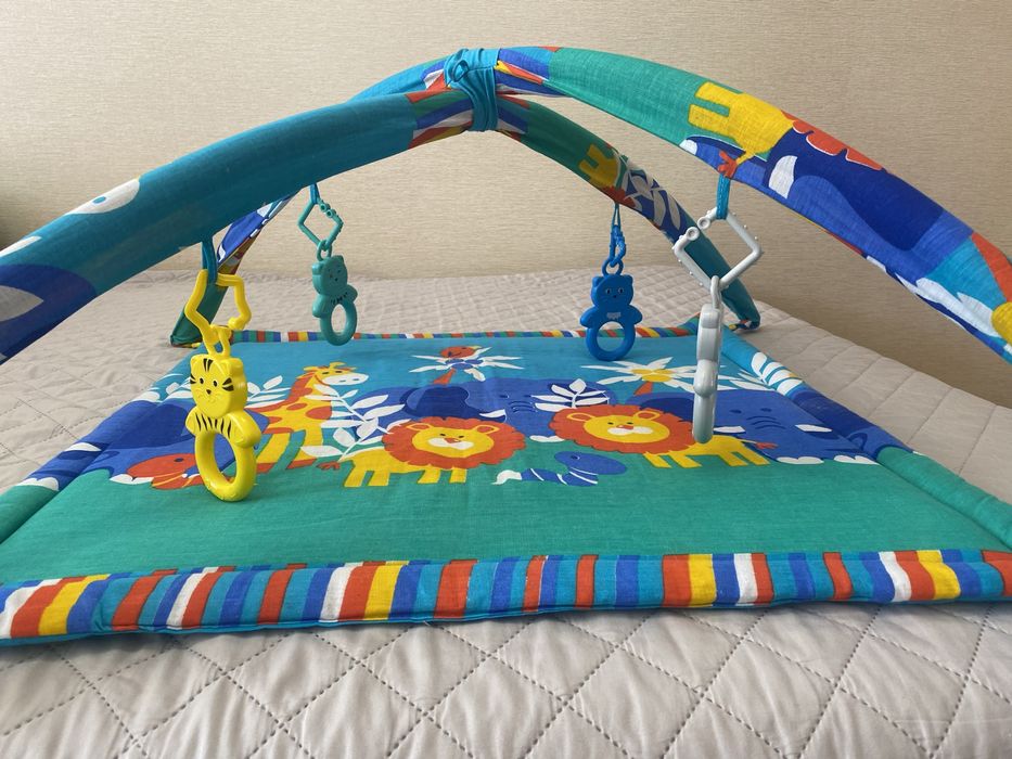Дитячий ігровий розвивальний килимок з +0місяців з народження