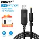 Кабель USB DC для роутера 12, 9, 5 вольт