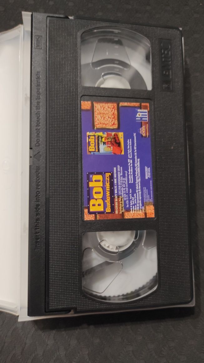 Kaseta VHS Bob budowniczy