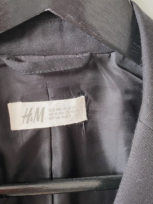 Чорний класичний піджак H&M 146