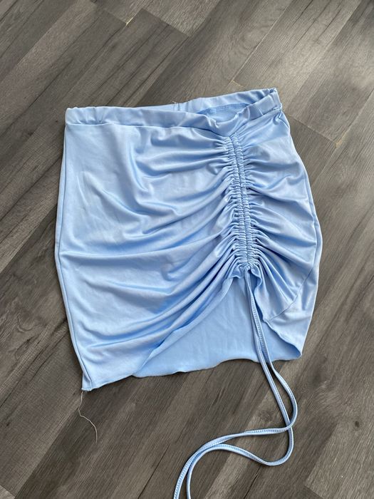 Shein S/36 spódnica z wyższym stanem i marszczeniem