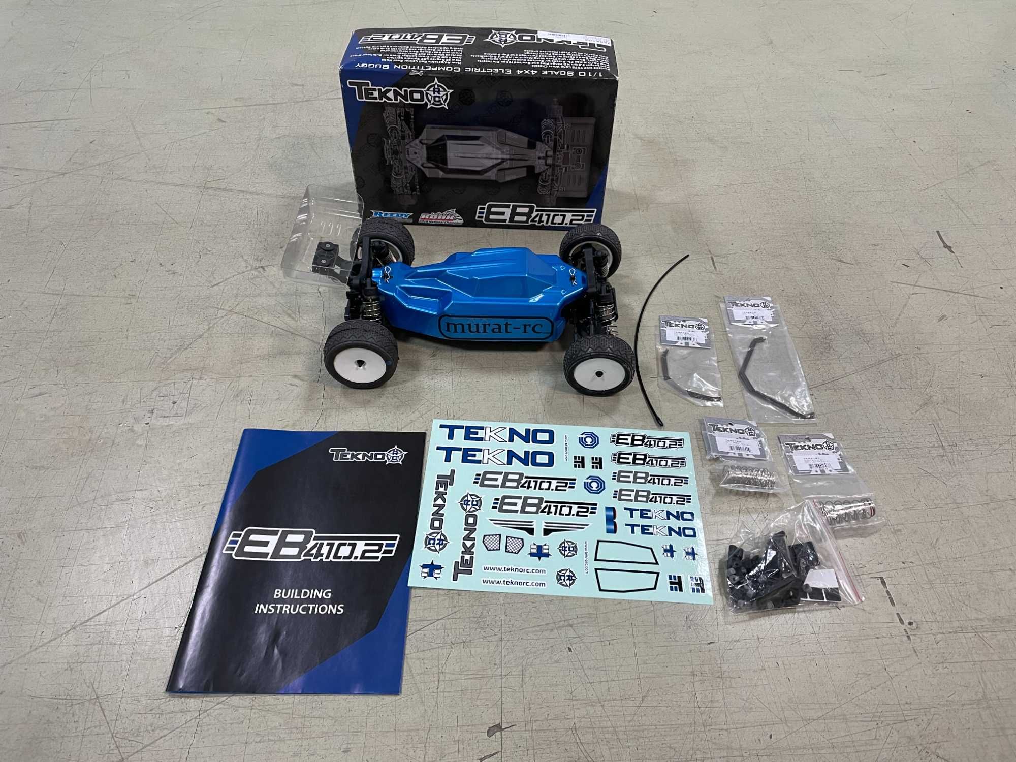 Model rc Tekno EB410.2 4×4 buggy 1:10