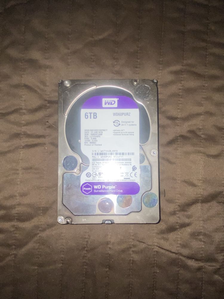 Disco rígido 6TB Western Digital Purple