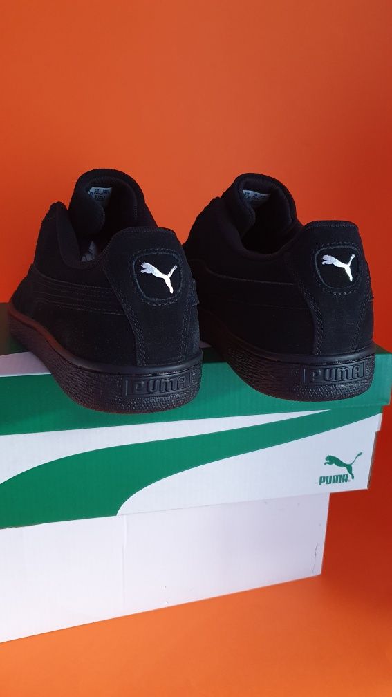 Sneakersy nowe czarne sportowe Puma Suede Classic  rozmiar 43
