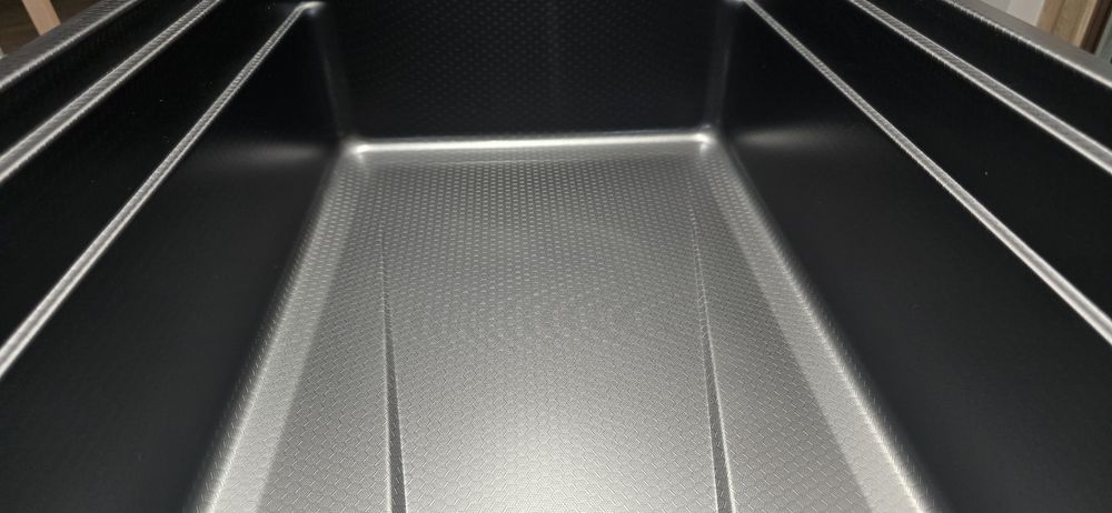 Zlew z nierdzewki 861x445x200 zlewozmywak czarny carbon