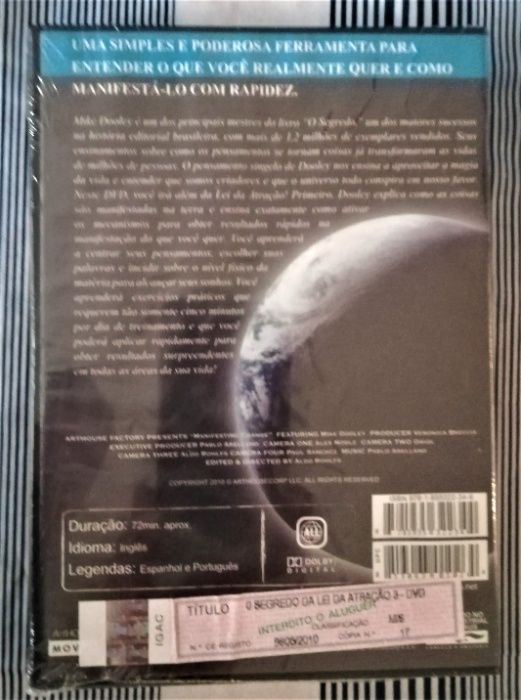 DVD - O Segredo da Lei da Atração