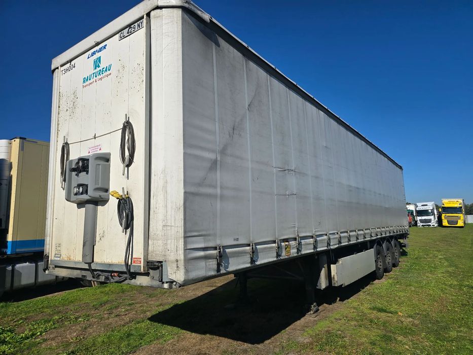 Fruehauf tx 38  Firanka, winda załadowcza