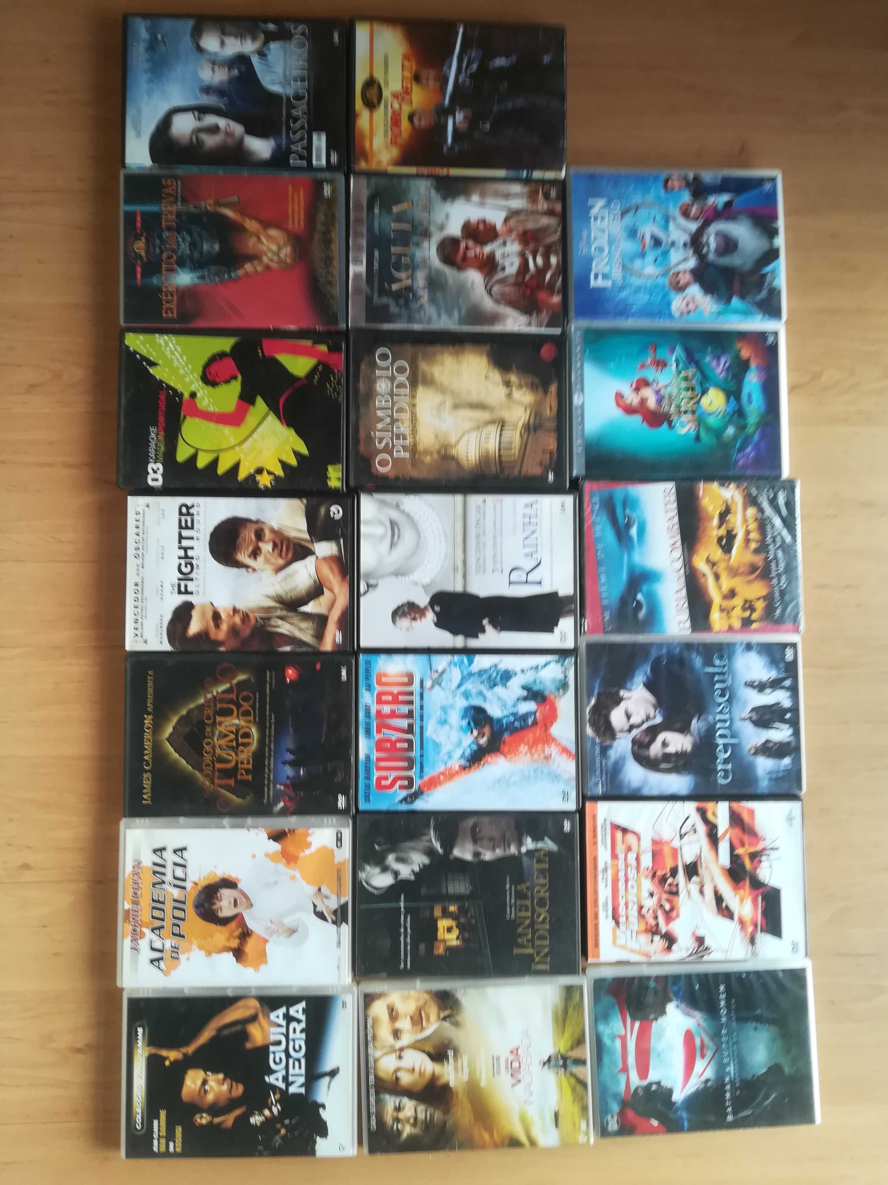 lote vinte Filmes DVD todos 6 euros