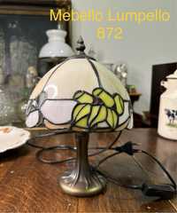 Lampka witrażowa stołowa w typie Tiffany dekoracja 872