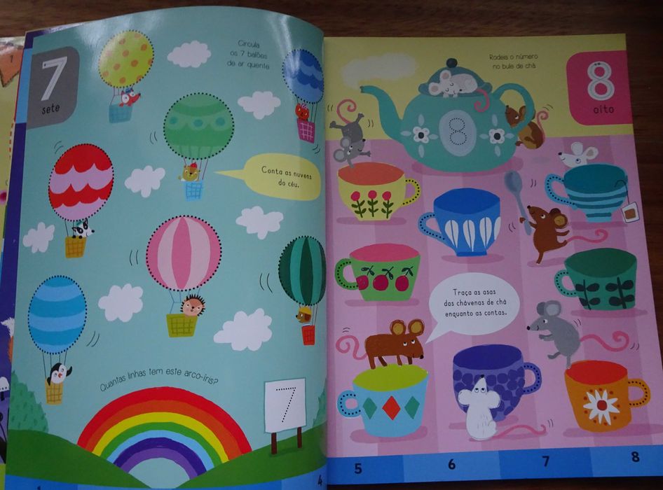 O Meu Primeiro Escreve e Apaga - Números de 1 a 20 (3 a 5 Anos)