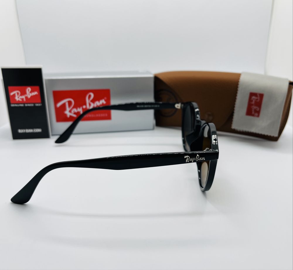 Солнцезащитные очки Ray Ban Highstreet 2180 Black-Brown 51мм стекло