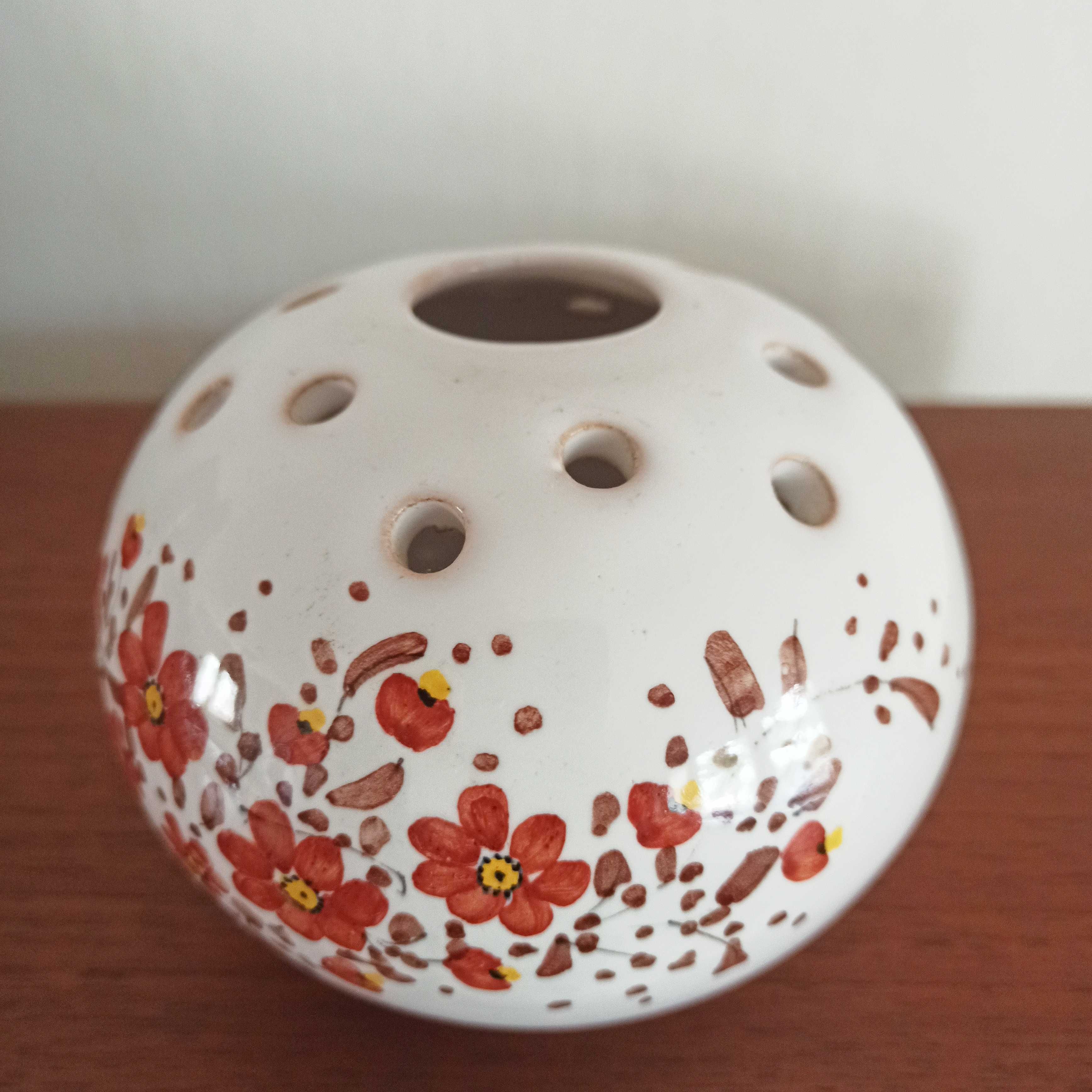Ceramiczny wazon ikebana proj. Giuli Rimini vintage