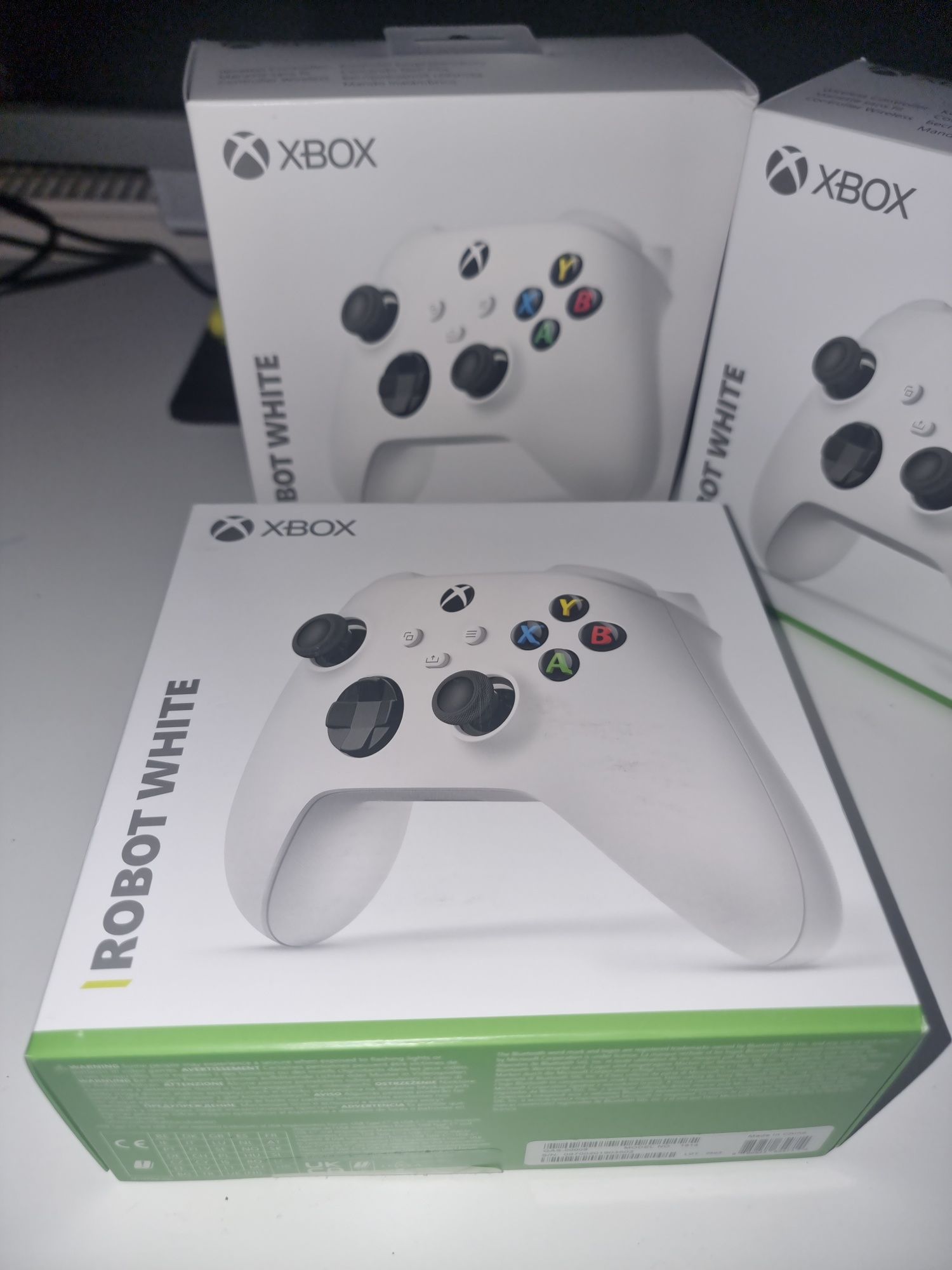 Nowy oryginalny Kontroler Pad Xbox One Series S X Biały