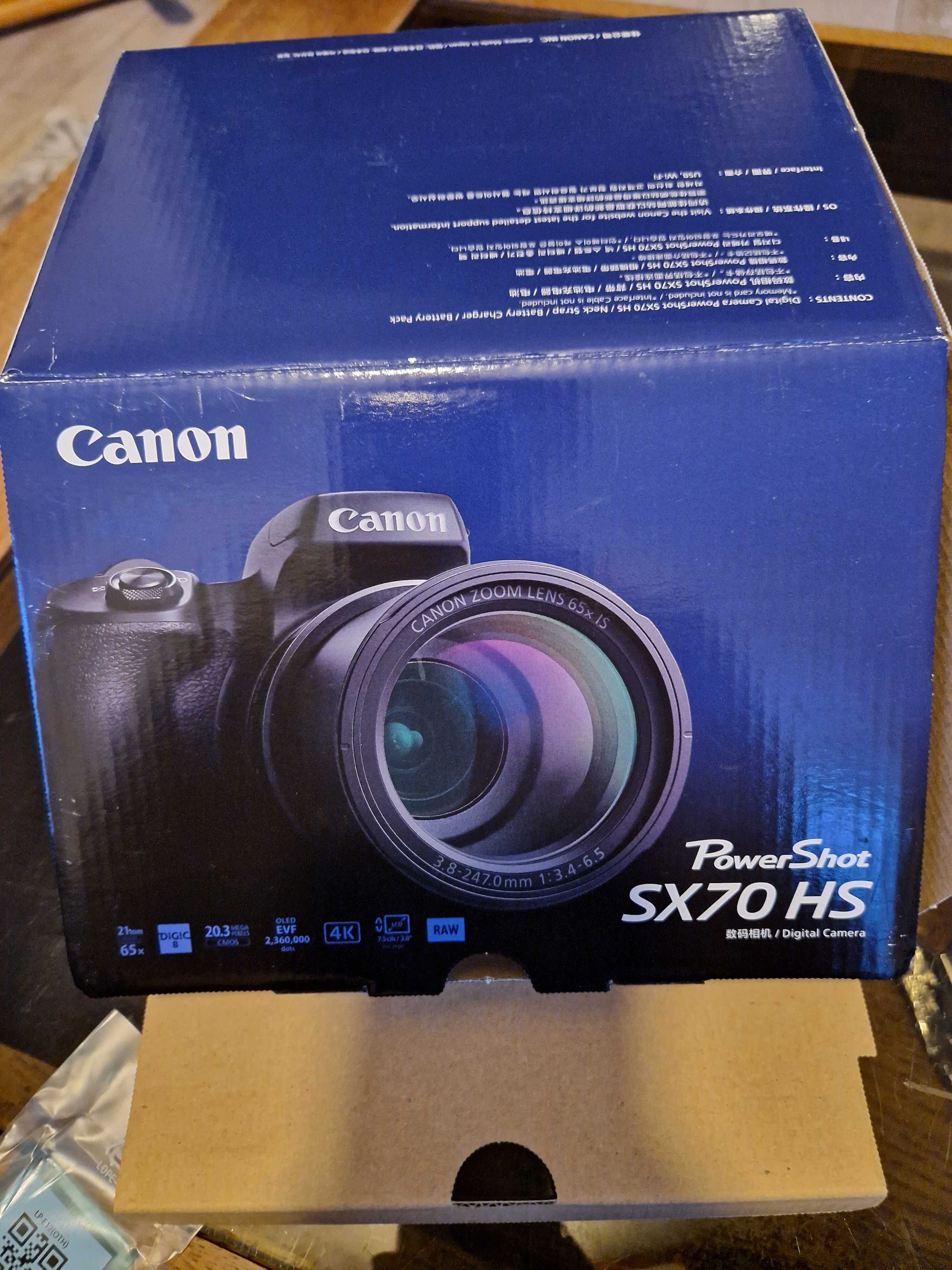 Aparat fotograficzny Canon sx70 hs