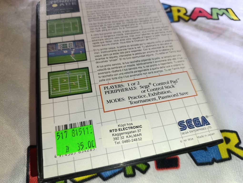 Tennis Ace Sega Master System sklep kioskzgrami zamiana
