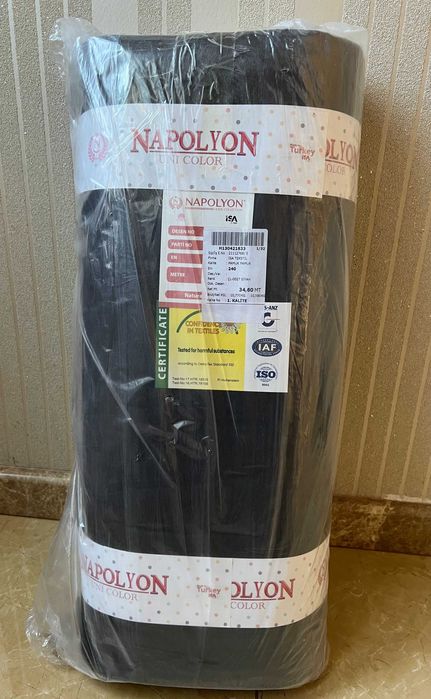 Материя ткань тактическая  Ранфорс черная - турция