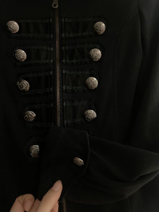 Жакет гусарський піджак мілітарі , готичний y2k архив