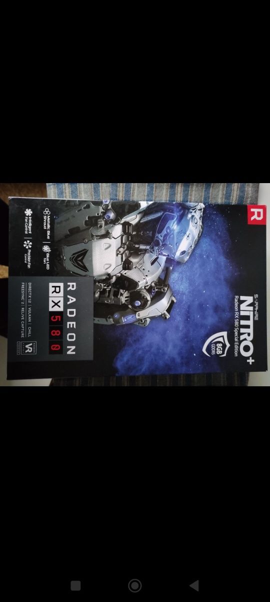 Sapphire Nitro + Radeon RX 580 8 гб