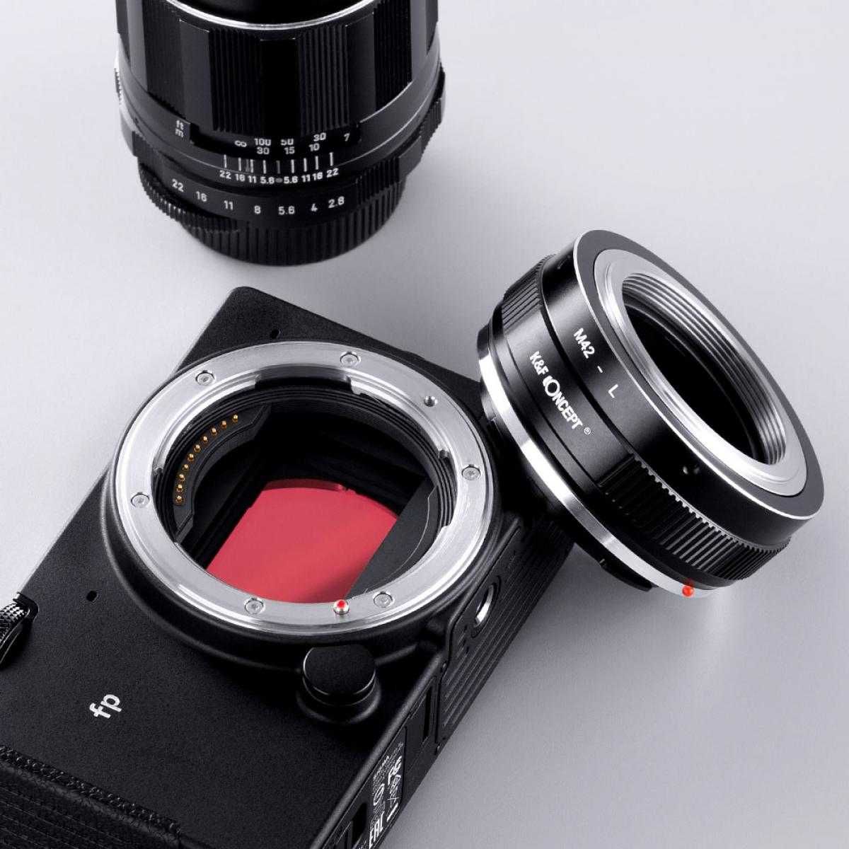 Adapter M42 na L-MOUNT LEICA K&F Concept jakość ma znaczenie!