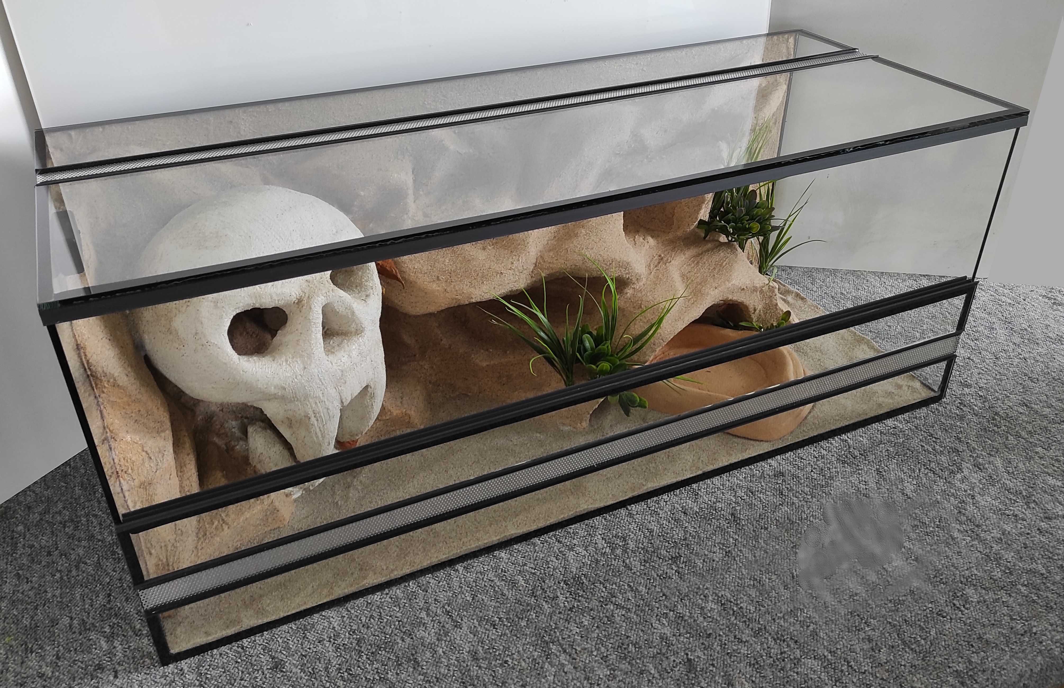 Terrarium dla pytona, agamy, zbożówki, TW16P2Cz, AquaWaves